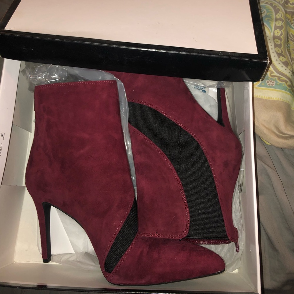 Red Swede Ankle Boot- Nine West